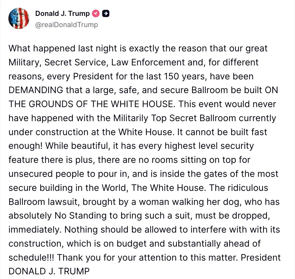 Security Concerns Rise After Reported Incident Involving President Trump