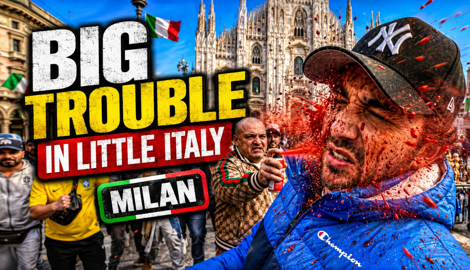 Tyler Oliveira Exposes Street Scams in Milan and Faces a Dangerous Confrontation
